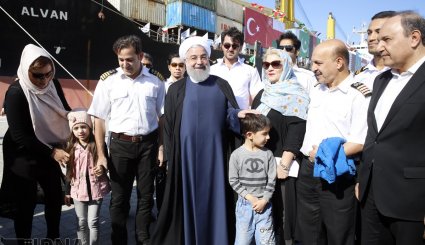 تصاویر/ مراسم افتتاح فاز نخست بندر شهید بهشتی چابهار