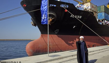 تصاویر/ مراسم افتتاح فاز نخست بندر شهید بهشتی چابهار