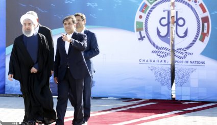 تصاویر/ مراسم افتتاح فاز نخست بندر شهید بهشتی چابهار