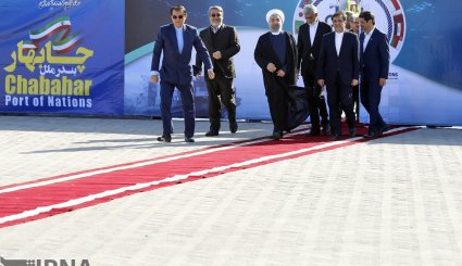 تصاویر/ مراسم افتتاح فاز نخست بندر شهید بهشتی چابهار