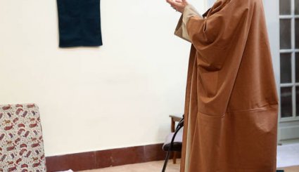 تصاویر/ دیدار برگزیدگان جشنواره مالک اشتر با فرمانده کل قوا