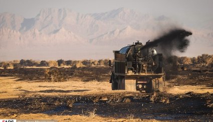 آغاز بیابان‌زدایی در شرق اصفهان