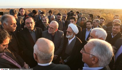 آغاز بیابان‌زدایی در شرق اصفهان