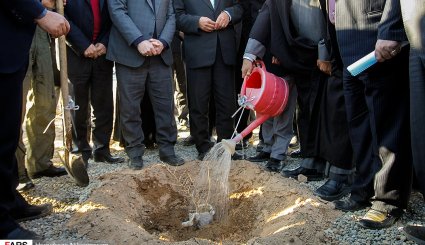 آغاز بیابان‌زدایی در شرق اصفهان