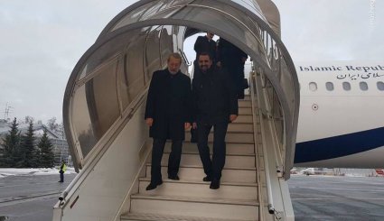 تصاویر/ لاریجانی وارد مسکو شد