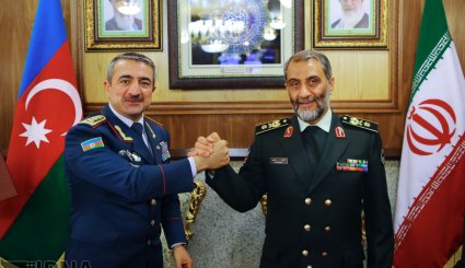 دیدار فرماندهان مرزبانی نیروی انتظامی ایران و آذربایجان