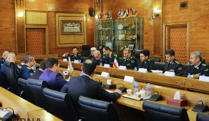 دیدار فرماندهان مرزبانی نیروی انتظامی ایران و آذربایجان