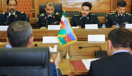 دیدار فرماندهان مرزبانی نیروی انتظامی ایران و آذربایجان