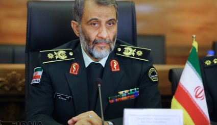 دیدار فرماندهان مرزبانی نیروی انتظامی ایران و آذربایجان