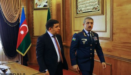 دیدار فرماندهان مرزبانی نیروی انتظامی ایران و آذربایجان