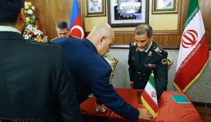 دیدار فرماندهان مرزبانی نیروی انتظامی ایران و آذربایجان