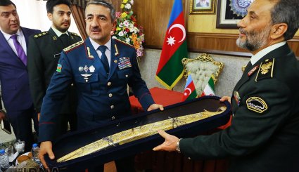 دیدار فرماندهان مرزبانی نیروی انتظامی ایران و آذربایجان