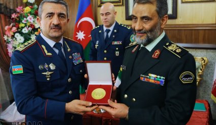دیدار فرماندهان مرزبانی نیروی انتظامی ایران و آذربایجان