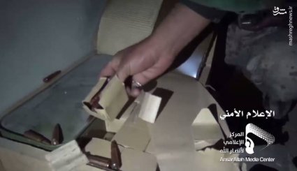 تصاویر/ کشف مشروبات الکلی در مقر نزدیکان عبدالله صالح