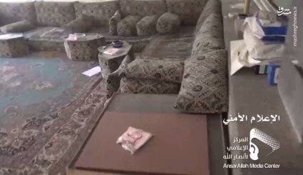 تصاویر/ کشف مشروبات الکلی در مقر نزدیکان عبدالله صالح