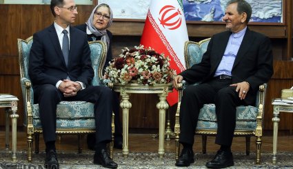 دیدار وزیر اقتصاد مجارستان با جهانگیری