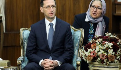 دیدار وزیر اقتصاد مجارستان با جهانگیری