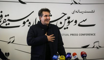نشست رسانه ای سی و سومین جشنواره موسیقی فجر
