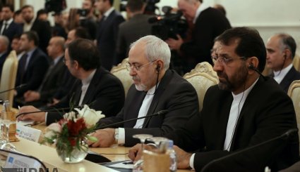 تصاویر/ نشست وزیران خارجه پنج کشور ساحلی دریای خزر