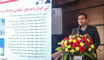 تصاویر/ افتتاح همزمان ۳۰۰۶ واحد مسکن مهر پردیس