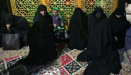 وداع با پیکر شهید مدافع حرم منصور عباسی