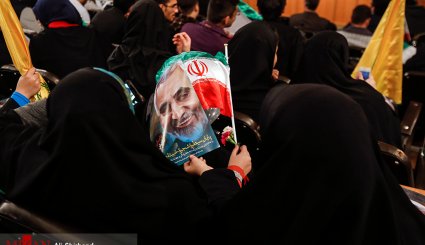 مراسم روز دانشجو در دانشگاه تهران

