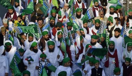 به آتش کشیدن تصویر ترامپ در پاکستان