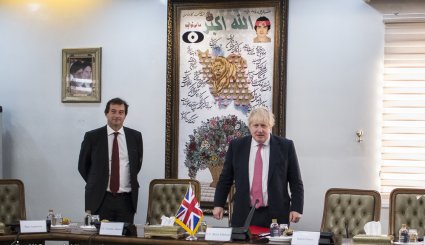 دیدار وزیر خارجه انگلیس با رییس سازمان انرژی اتمی
