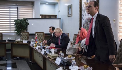 دیدار وزیر خارجه انگلیس با رییس سازمان انرژی اتمی
