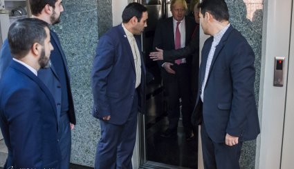 دیدار وزیر خارجه انگلیس با رییس سازمان انرژی اتمی
