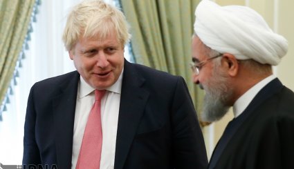 تصاویر/ دیدار وزیر خارجه انگلیس با روحانی