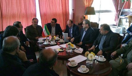 نشست مسئولان راه آهن های ایران و جمهوری آذربایجان در آستارا
