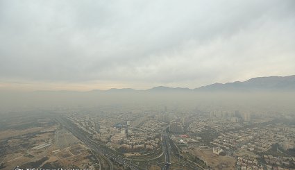 تصاویر/ آلودگی و وارونگی هوای تهران
