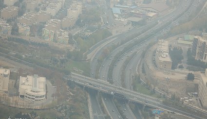 تصاویر/ آلودگی و وارونگی هوای تهران
