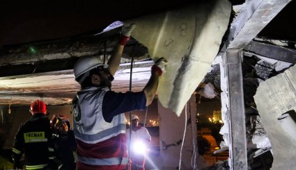 تصاویر/ انفجار گاز در کوی نبوت شهر اهواز
