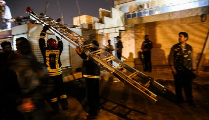 تصاویر/ انفجار گاز در کوی نبوت شهر اهواز
