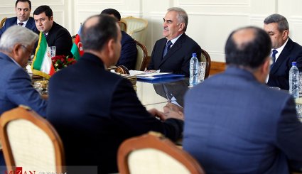 تصاویر/ دیدار رئیس مجلس جمهوری خودمختار نخجوان با ظریف
