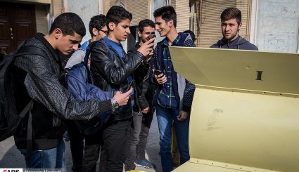 تصاویر/ نمایش موشک بالستیک «ذوالفقار» در دانشگاه امیرکبیر
