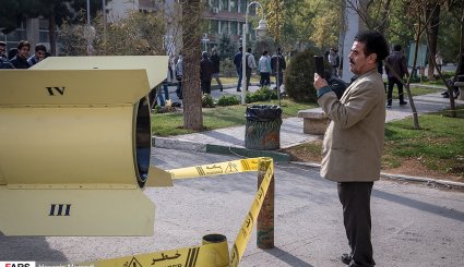 تصاویر/ نمایش موشک بالستیک «ذوالفقار» در دانشگاه امیرکبیر
