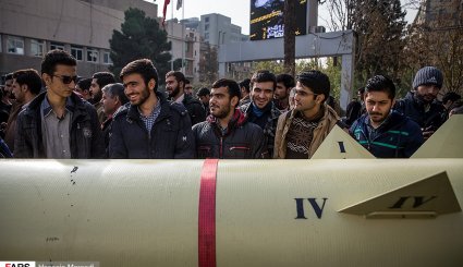 تصاویر/ نمایش موشک بالستیک «ذوالفقار» در دانشگاه امیرکبیر
