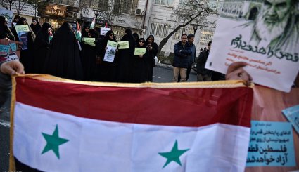 تجمع دانشجویی ضداستکباری در مشهد
