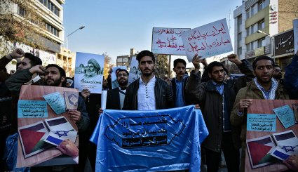 تجمع دانشجویی ضداستکباری در مشهد
