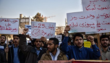 تجمع دانشجویی ضداستکباری در مشهد
