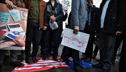 تجمع دانشجویی ضداستکباری در مشهد
