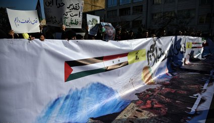 تجمع دانشجویی ضداستکباری در مشهد
