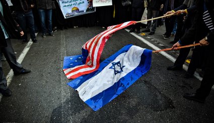 تجمع دانشجویی ضداستکباری در مشهد
