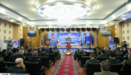  دیدار وابستگان نظامی خارجی مقیم تهران با دریادار خانزادی