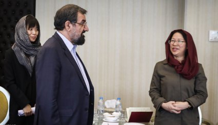 دیدار هیات عالی رتبه چینی با دبیر مجمع تشخیص مصلحت نظام