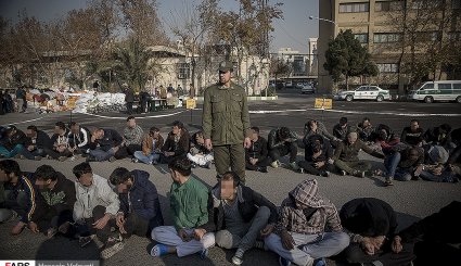اجرای طرح دستگیری سارقان خشن در تهران