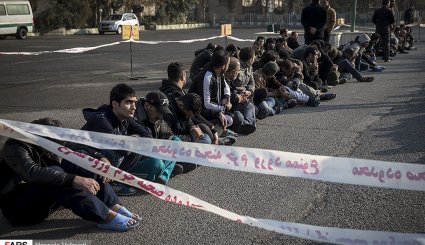 اجرای طرح دستگیری سارقان خشن در تهران